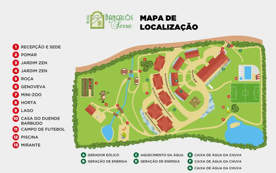 Foto 3 de Hotel Bangalôs da Serra
